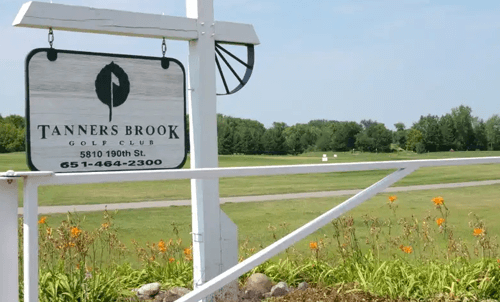 Surrounded by the serenity of the North Woods, on the outskirts of Forest Lake, are 6,887 yards of manicured greens. Tanners Brook Golf Club offers five sets of tees, definitely worth checking out.