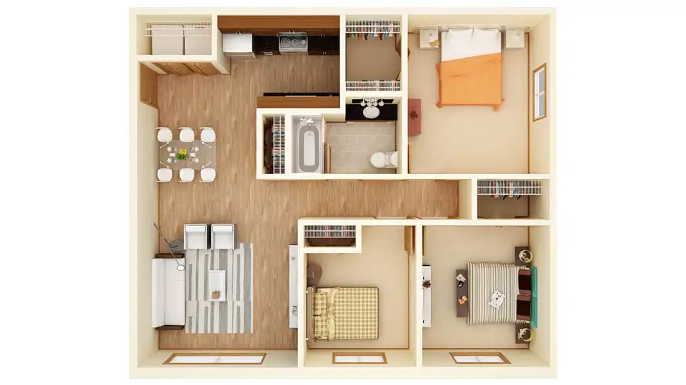 Benton Floor Plan