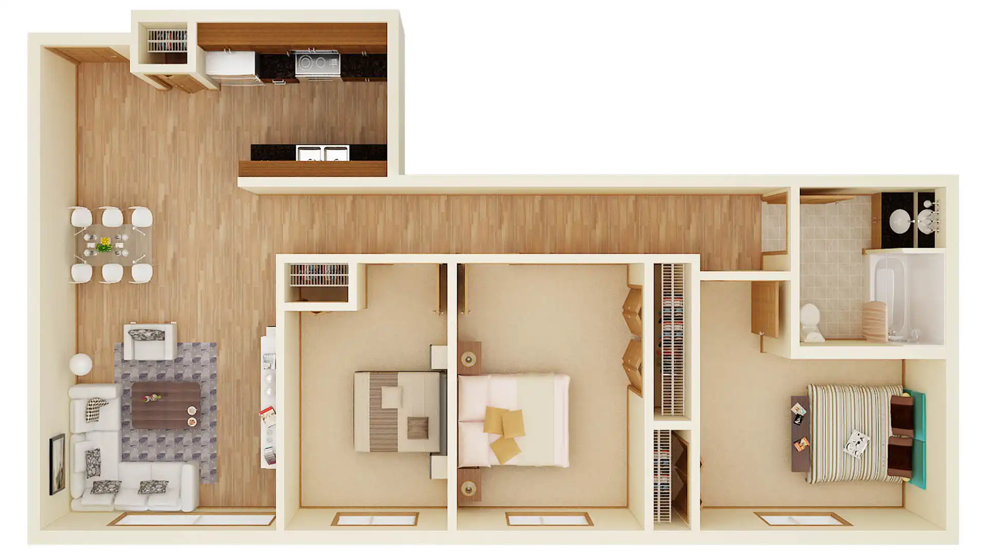 Bellevue Floor Plan