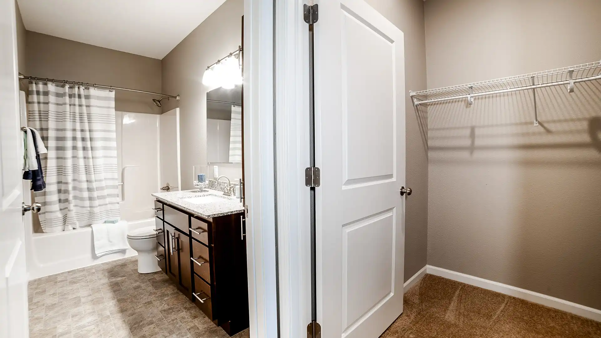 Master Bedroom Bathroom and Closet