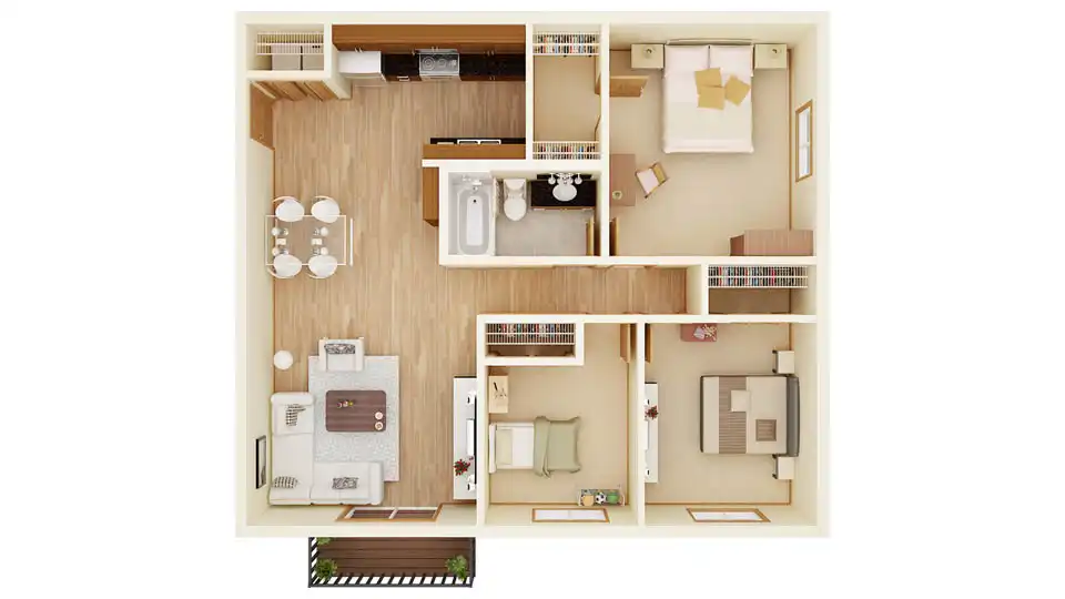 Benton Floor Plan