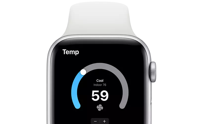 You're out running errands, and you left your iPhone in the car! Just turn your wrist and manage your Norhart apartment with your Apple Watch!